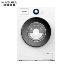 松桥(MAZUBA) XQG65-M101LW 6.5公斤全自动滚筒洗脱一体洗衣机 家用白色