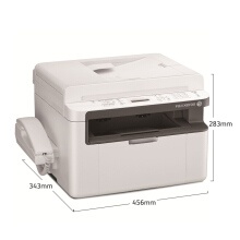 富士施乐（Fuji Xerox）M118z 黑白四合一多功能一体机（打印、复印、扫描、传真、手柄） 黑白无线四合一M118Z